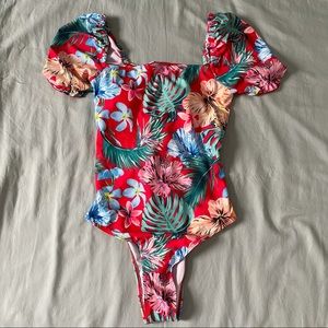 Shein one piece bathing suit size L